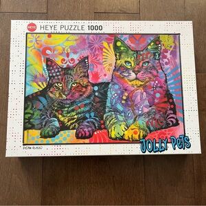 ✨2/$20✨  “Devoted 2 Cats” 1000 Piece Puzzle